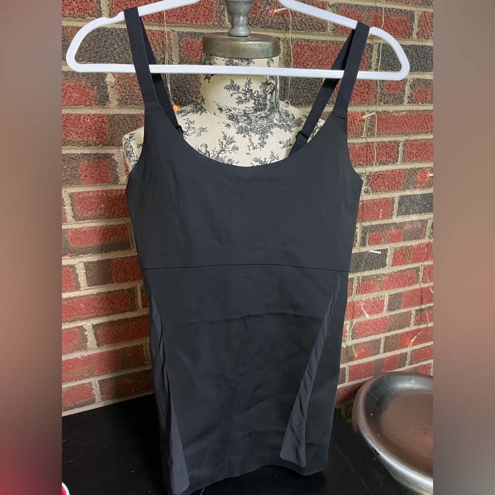 Maidenform Flexees Bodyshaper Shapewear Cami Tank Size XL Black